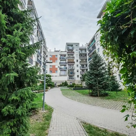 Blue Sky Apartment Warschau Exterior foto